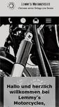 Mobile Screenshot of lemmys-motorcycles.de