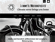 Tablet Screenshot of lemmys-motorcycles.de